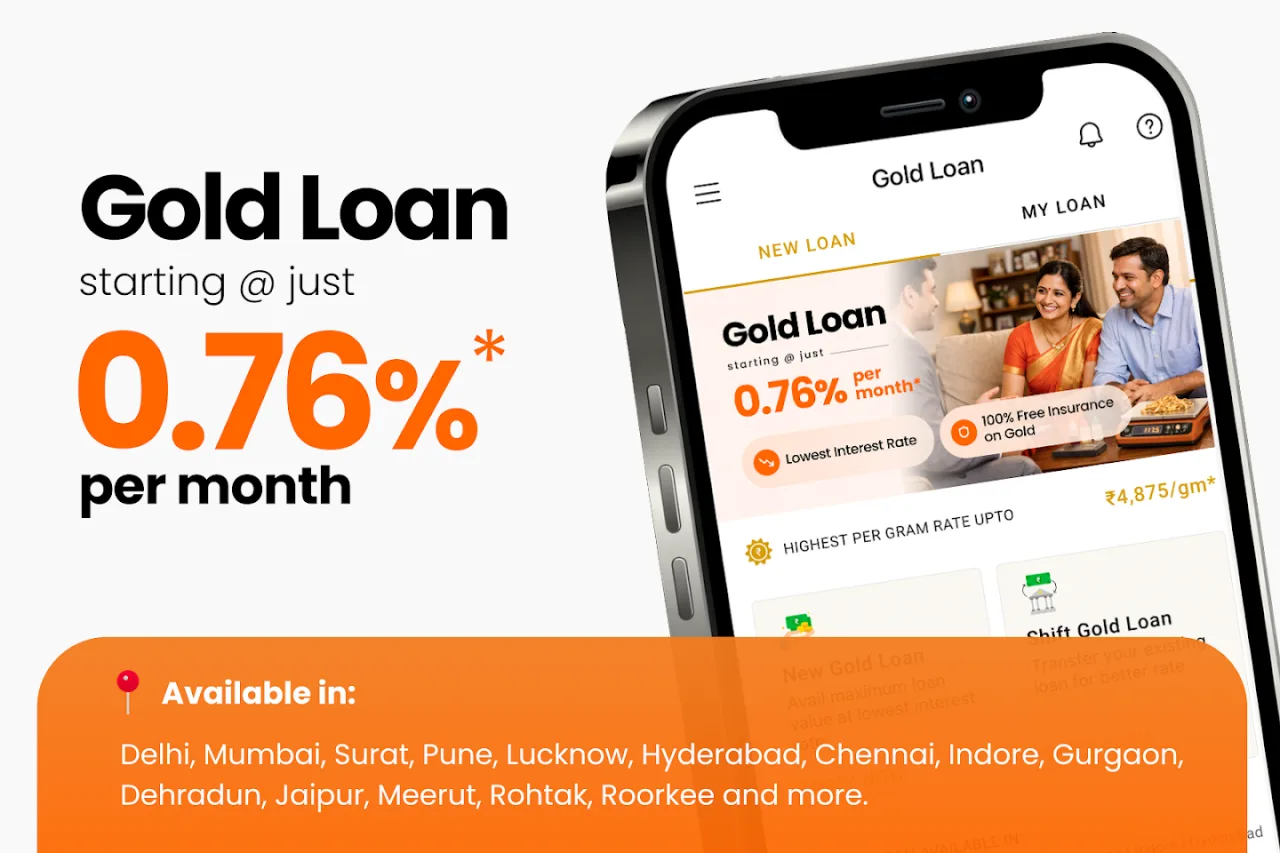 indiagold app gold loan home